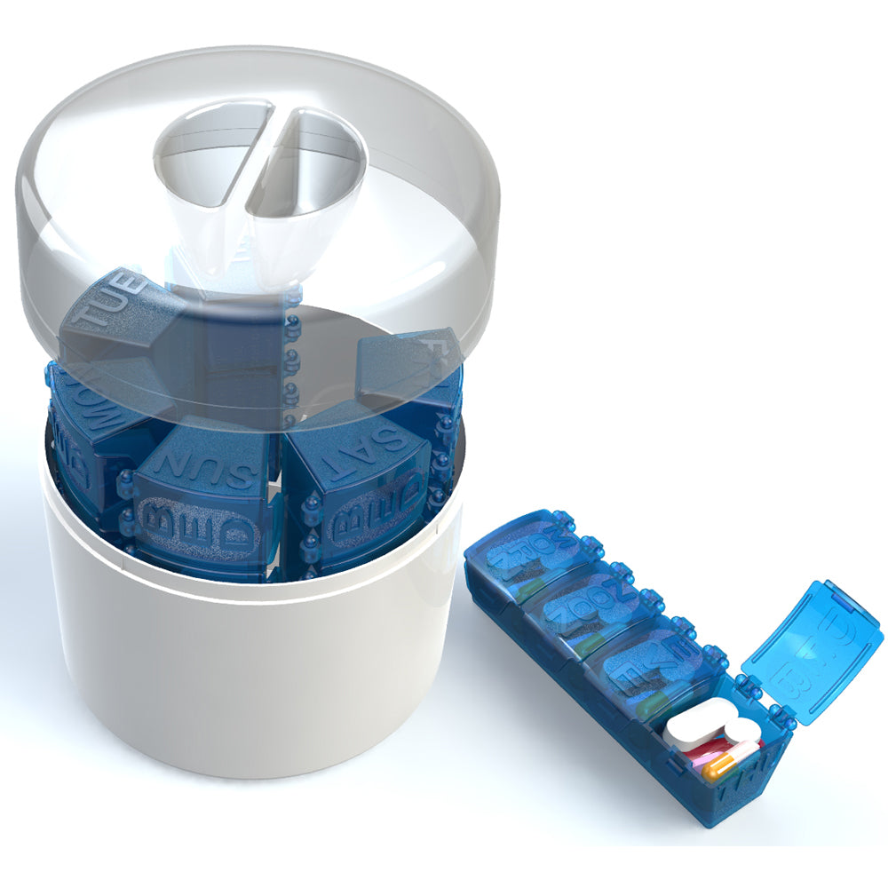 Med Manger Large Weekly Pill Organizer, 4 daily dose