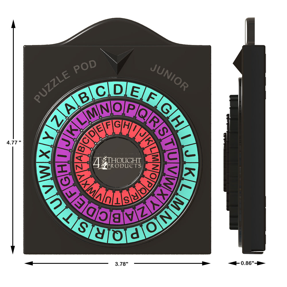 Puzzle Pod Junior cash and gift card  puzzle box size