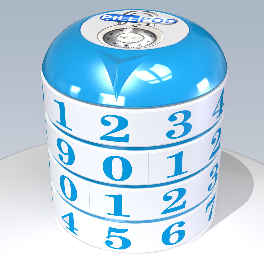 Pill Pod Medication Lock Box (version 2)